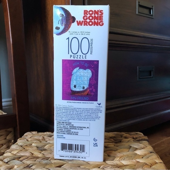 Disney Ron's Gone Wrong "How to be My Friend" 100pc. Puzzle - Picture 3 of 5